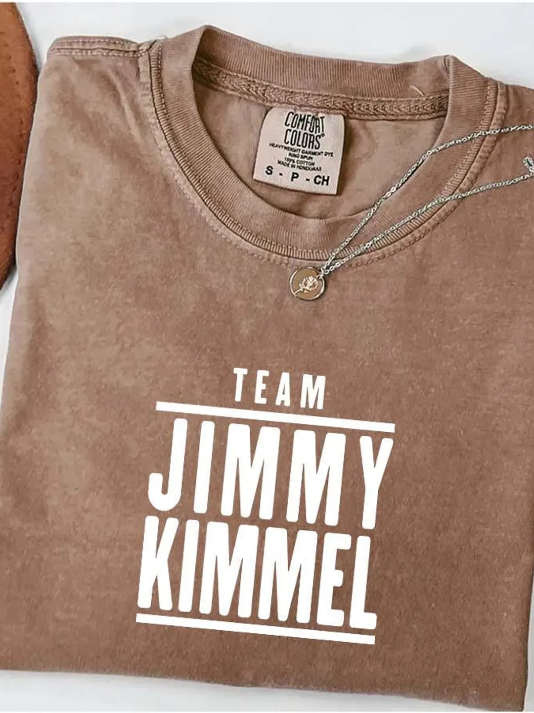 Comfort Colors Team Kimmel T-Shirt: Free Speech Protest Tee