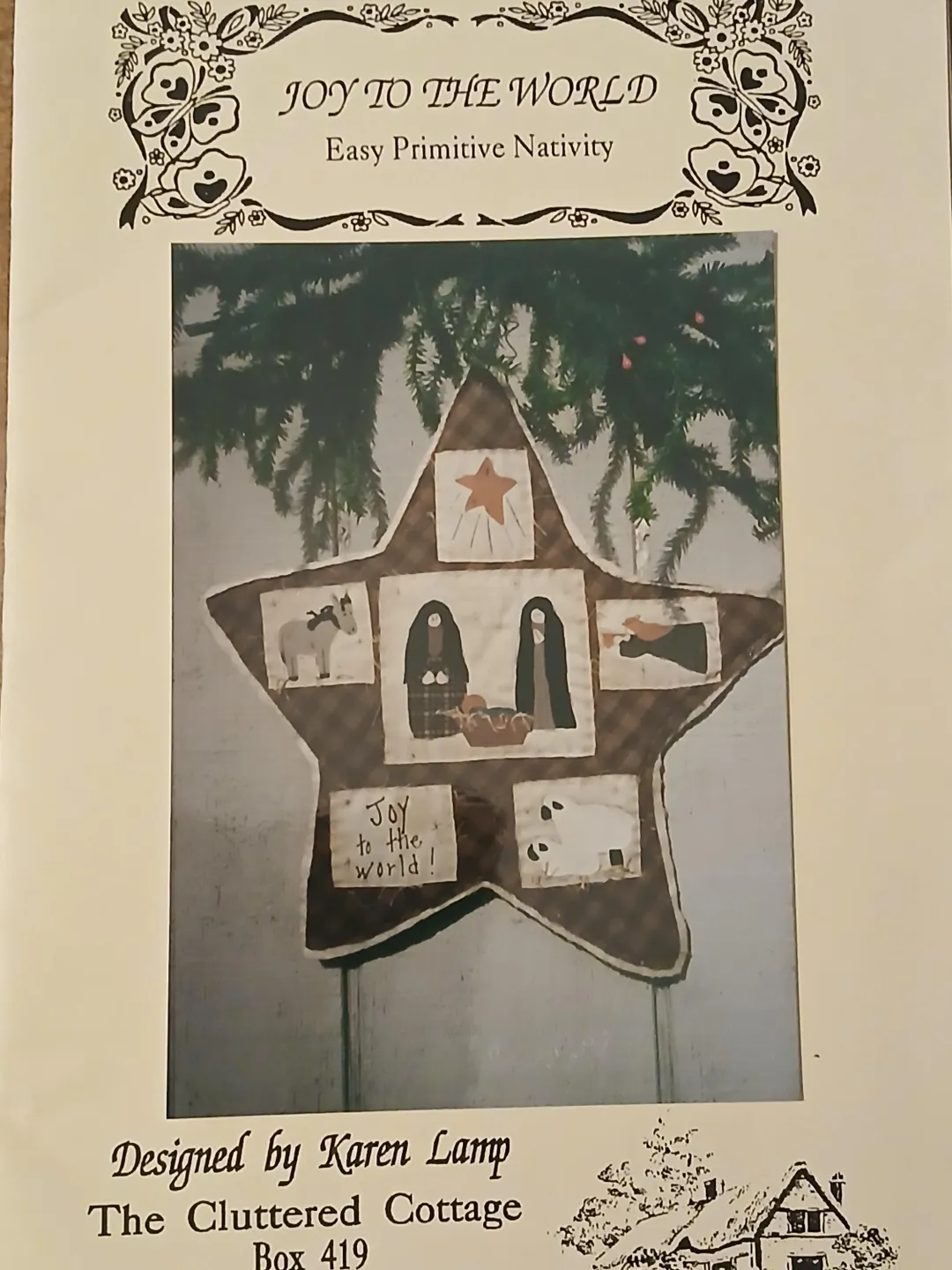 148 Primitive Santa Doll Pattern – Threads That Bind Christmas