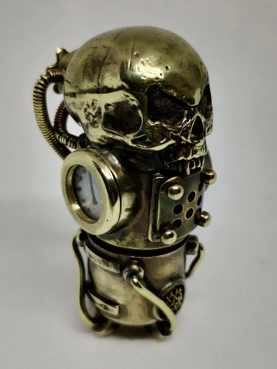 Skull steampunk USB flashdrive