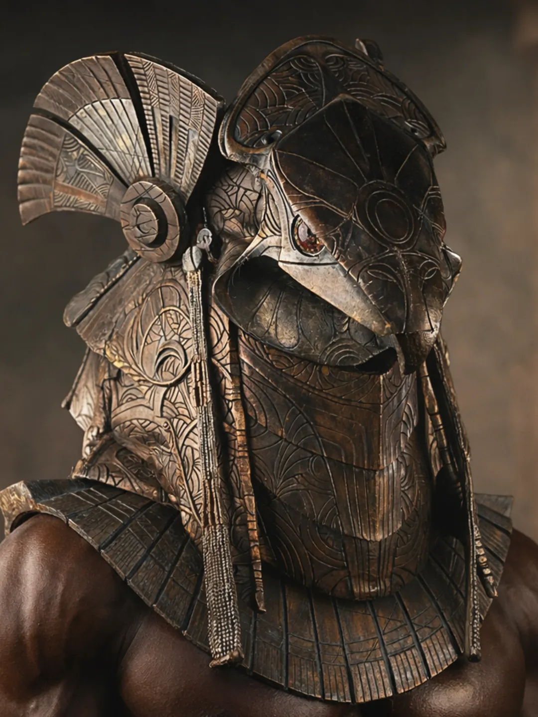 Stargate Horus helmet | SG-1 cosplay | Jaffa armor suit