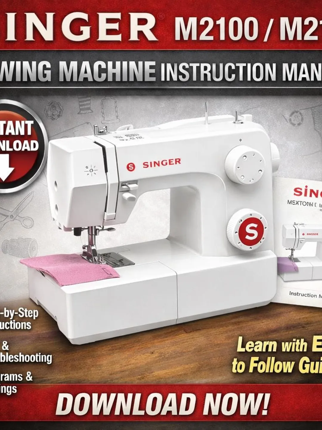Singer M3220 Mechanical Sewing Machine Manual PDF Download Singer M3220 Mechanical Sewing Machine Manual PDF Download