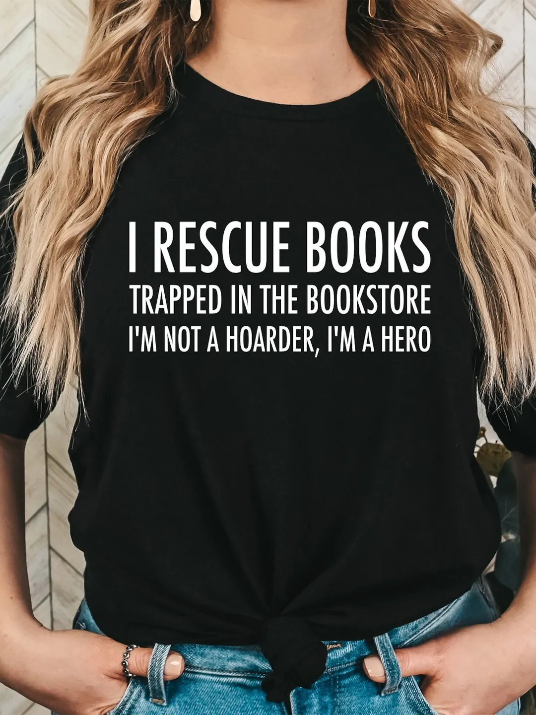 Bookish Unisex T-Shirt, Funny Reading Design (Soft Cotton)