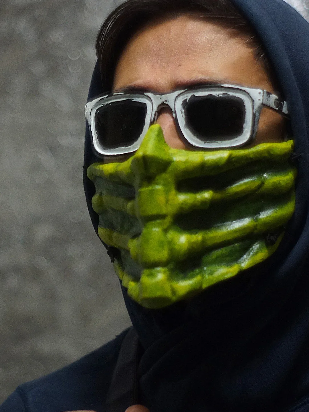 Scorpion Mask Skull from Mortal Kombat Mortal Kombat Scorpion mask