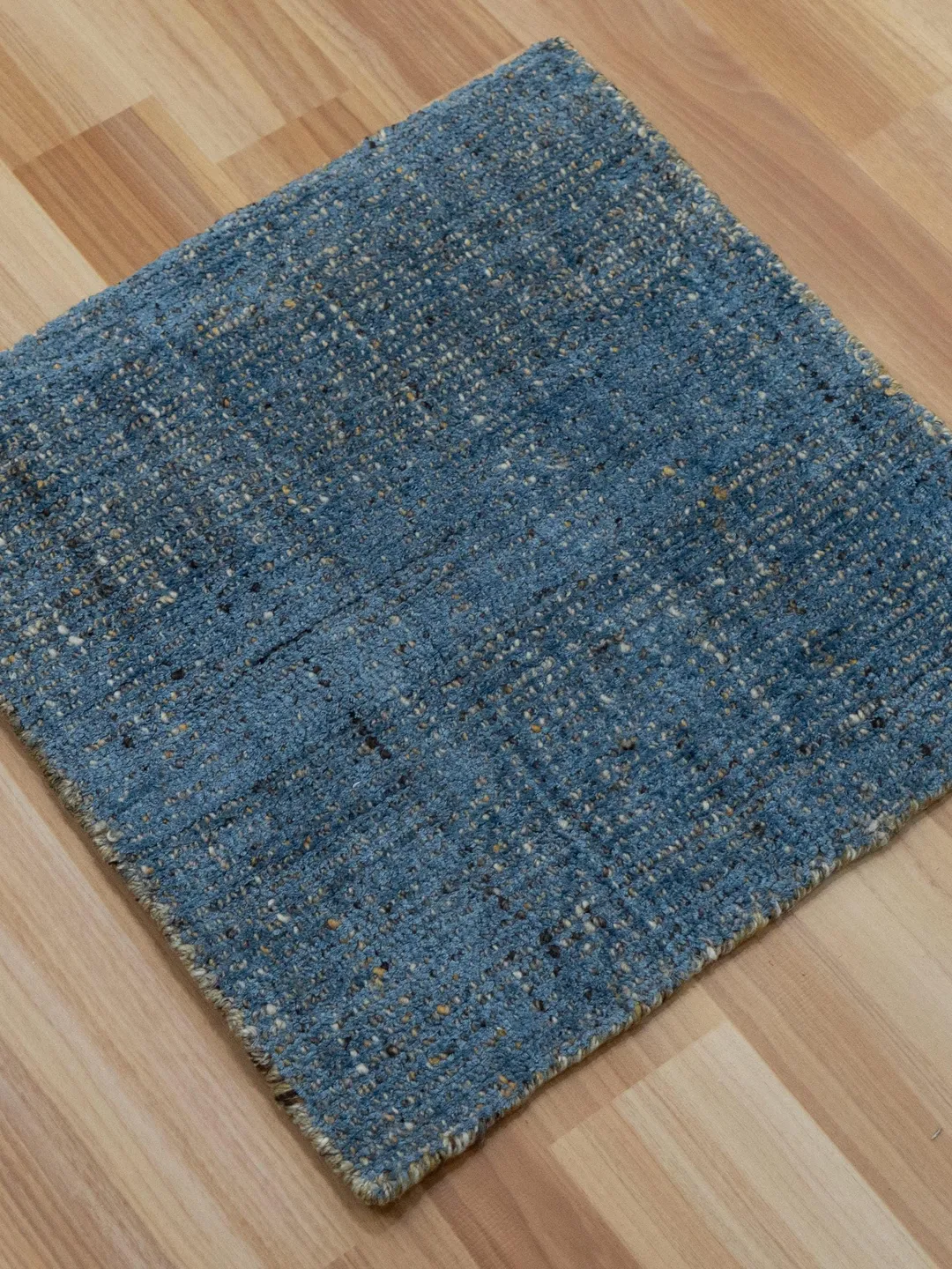 Textured Rugs 9x12 Blue Natural Wool Customize 9x12 Large Area rugs for bedroom: Neutral ...