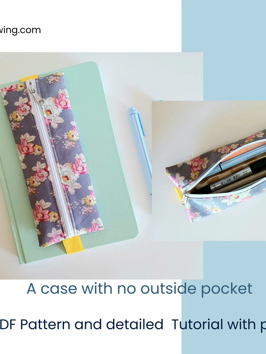 Pattern Pencile Elastic Pencil Case, Pen Sleeve Pattern, Planner Pouch, Elastic Pen ...