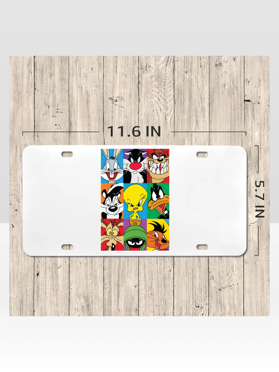 Looney Tunes License Plate