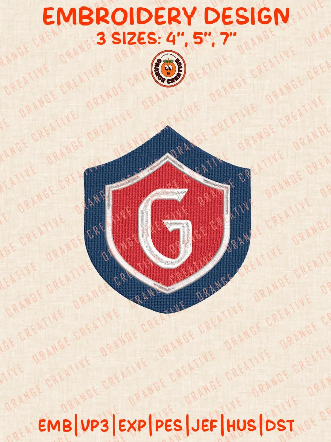 Saint Marys Gaels Logos Embroidery Design Files, NCAA Logos Embroidery Designs, Machine Embroidery Files, 4 Sizes, Custom Sizes, Instant Download