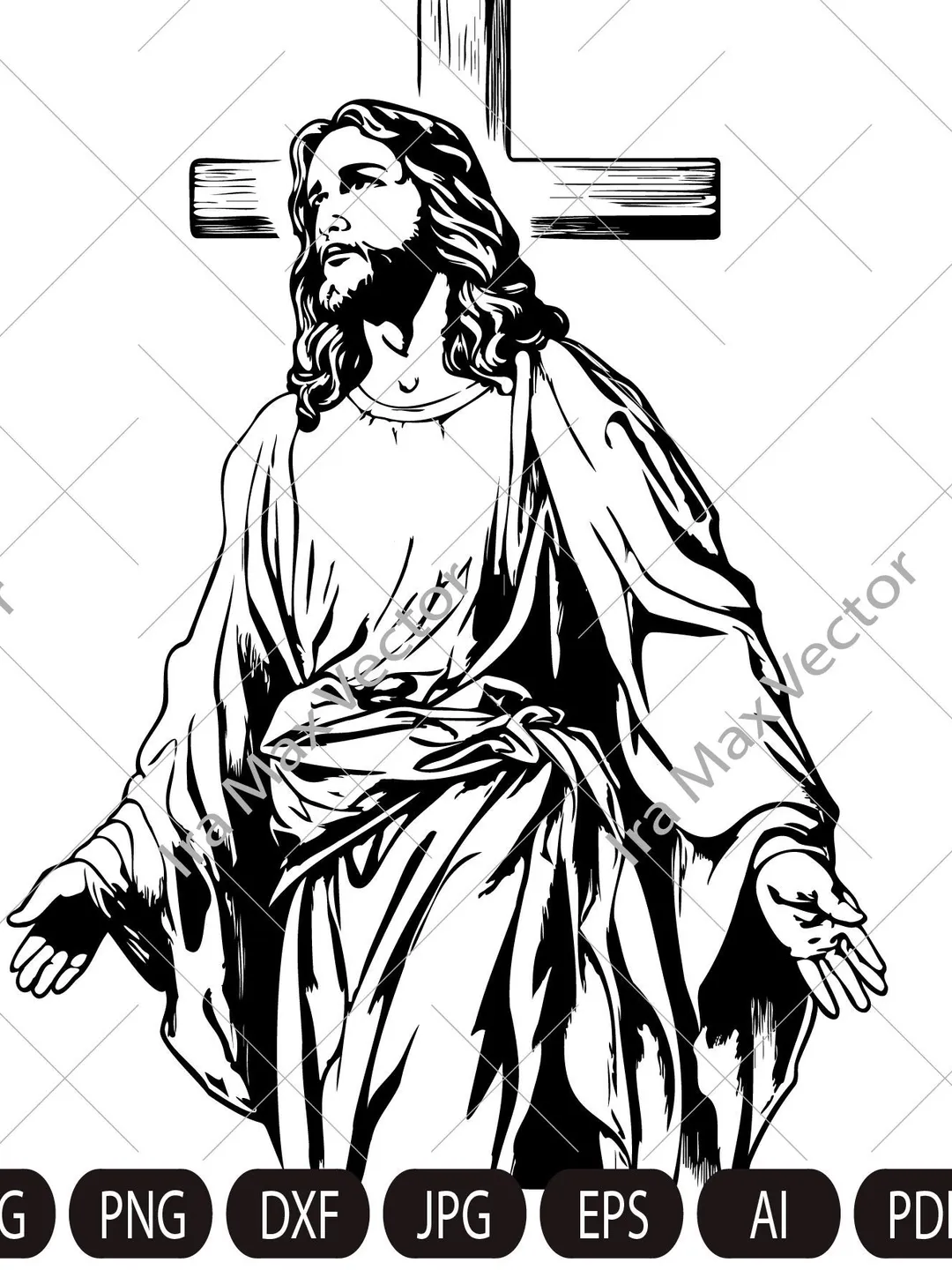 Jesus SVG, Jesus svg, Christian SVG image, Christian SVG, faith svg, Bible svg, God svg, scripture svg, cross svg, jesus cut files