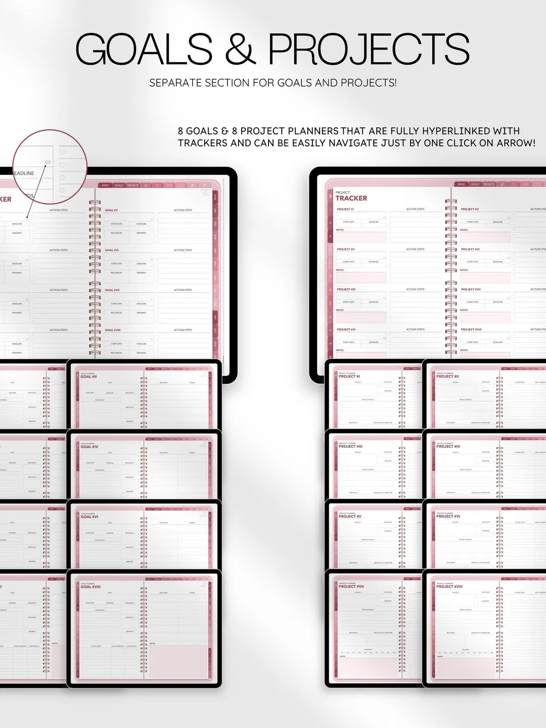 Teacher Digital Planner 2026 2027 | Undated Academic Lesson | iPad ...