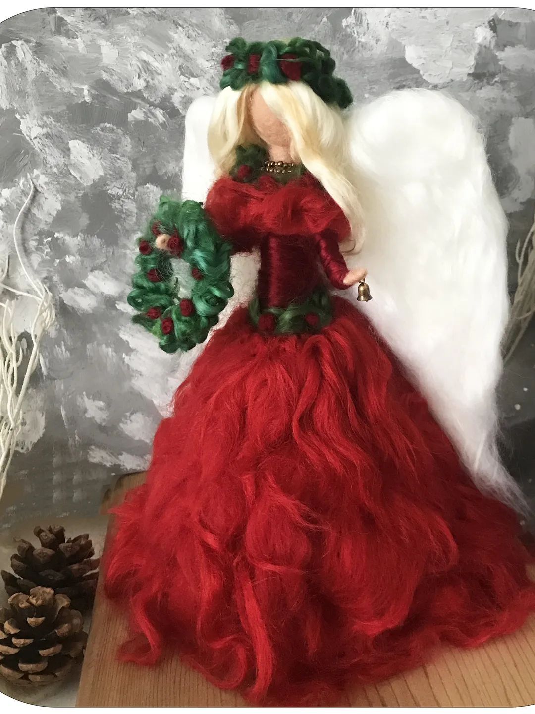 angel tree topper red dress Amazon.com: Valery Madelyn Lighted Christmas Tree Topper Angel with Timer, 12 Inch Luxury Red Gold Fabric Small Angel Tree Topper with Lights for Christmas Tree Decoration, Battery Operated, Valentines Gifts : Home