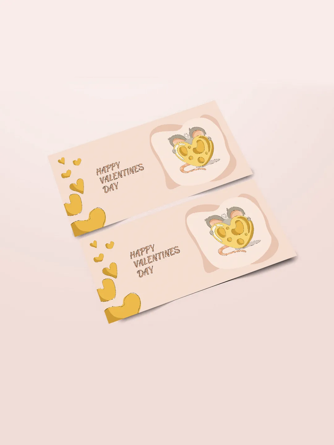 Cheesy Heart Postcard