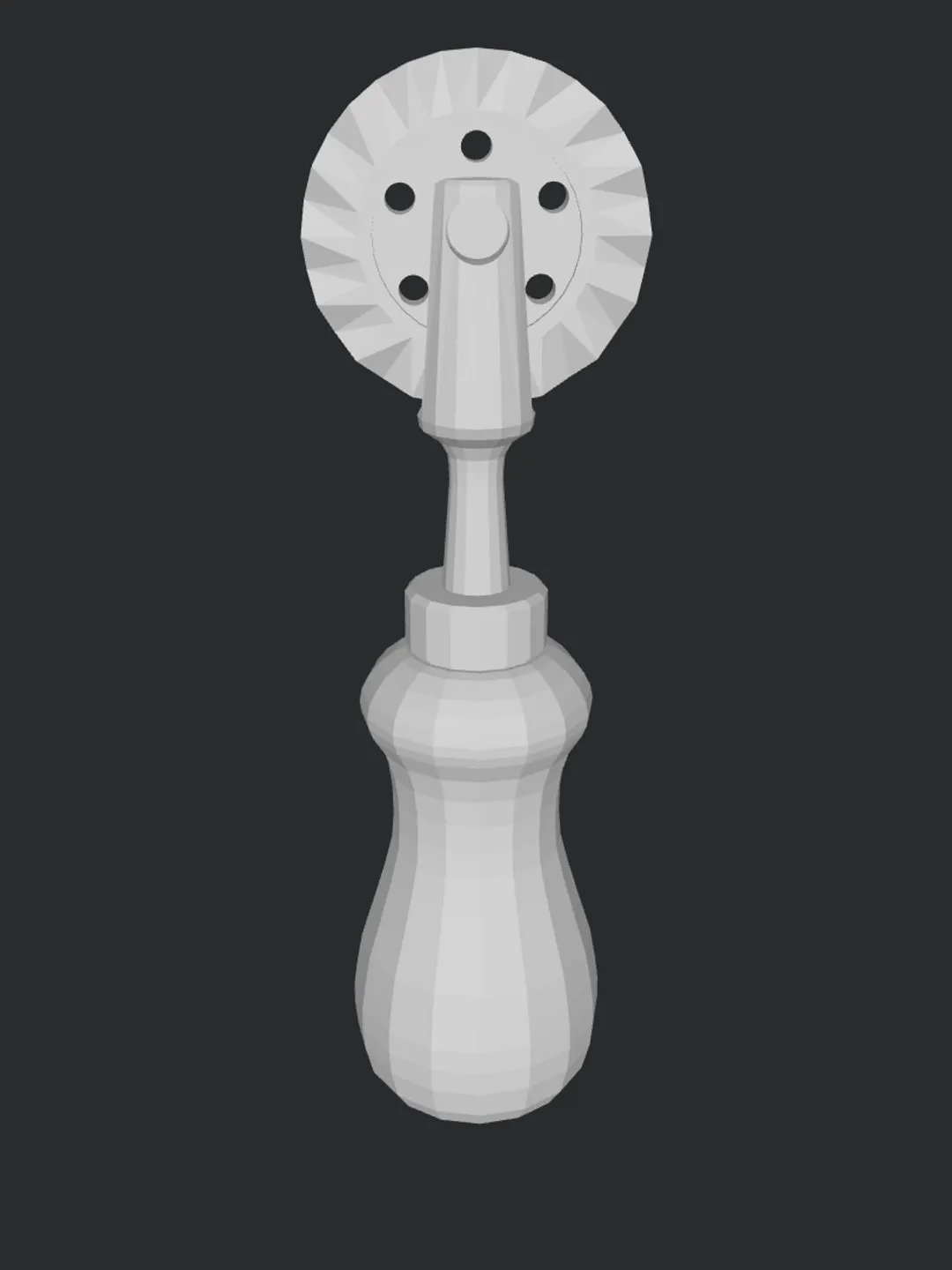 3D MODEL Miniature pasta cutter model ready to print