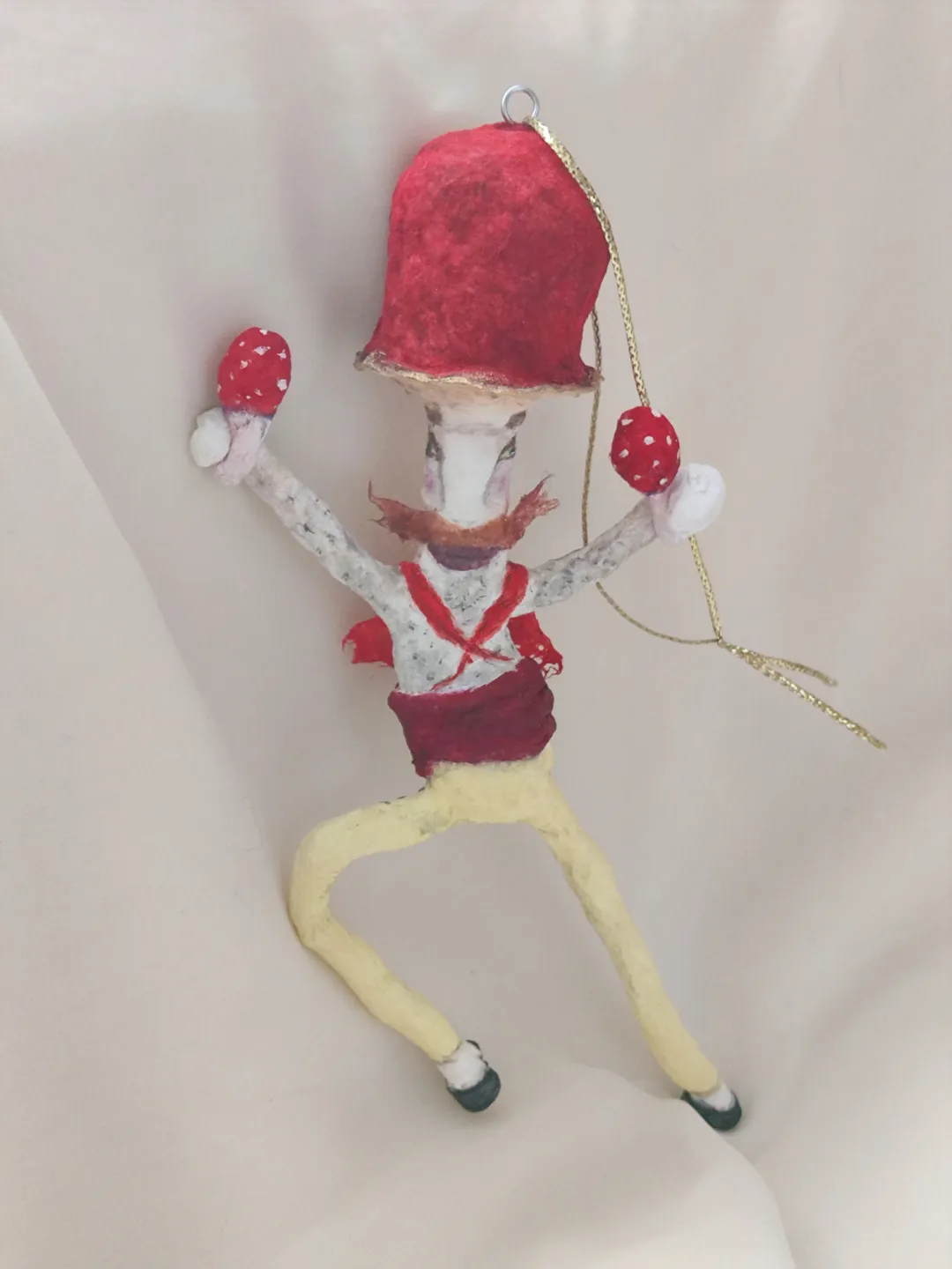 Original decorative doll Mushroom