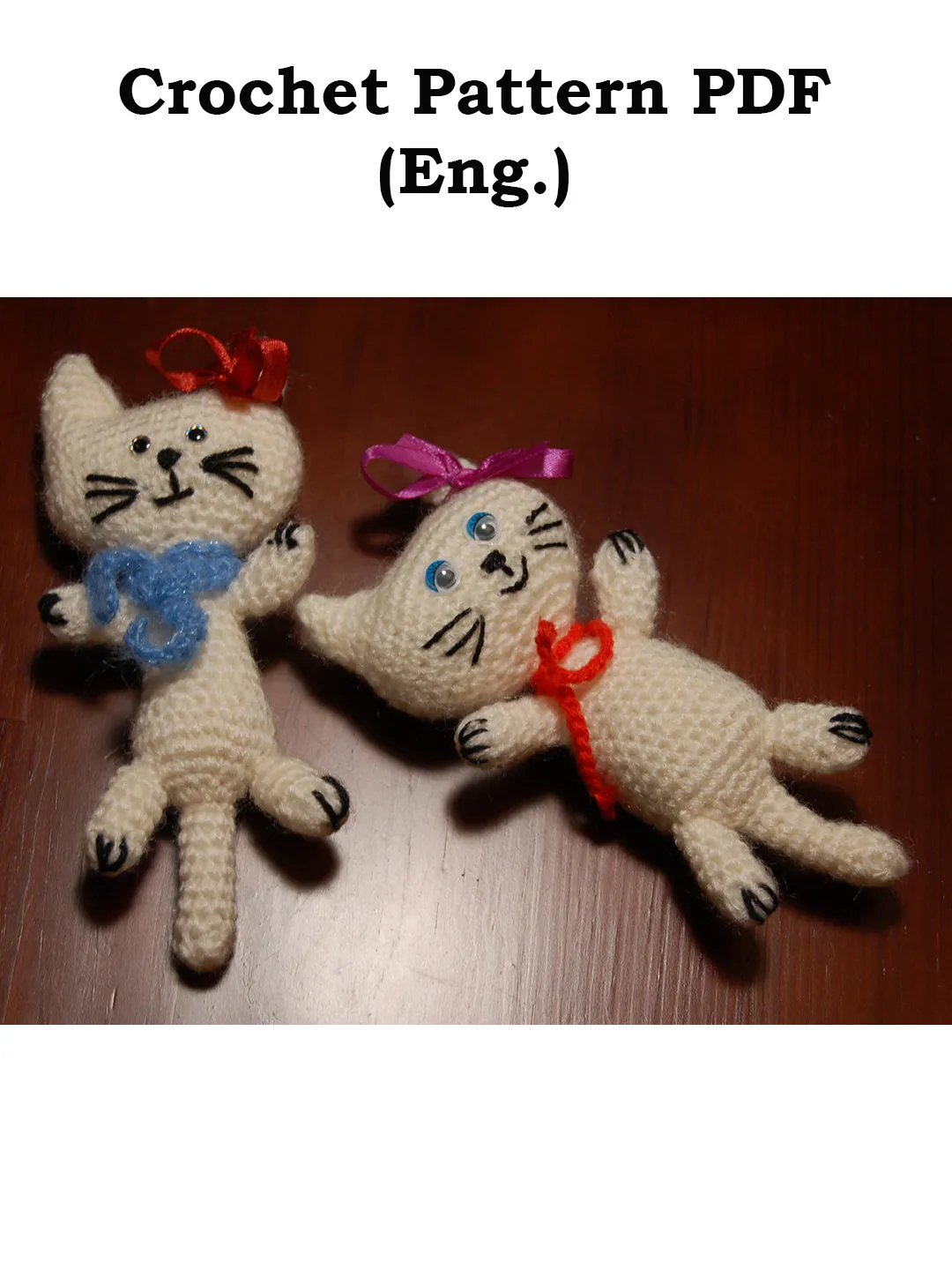 Crochet Cat Pattern, Crochet Cat Amigurumi, Amigurumi Cat Pattern PDF file, Crochet Cat Toy, Kitty crochet Pattern, Kitty amigurumi, cat design pattern, crochet cat gift