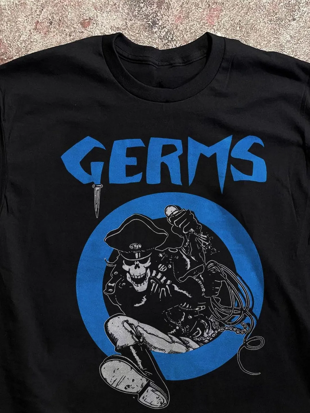 The Germs Punk Rock Band T-Shirt Vintage Darby Crash Tee