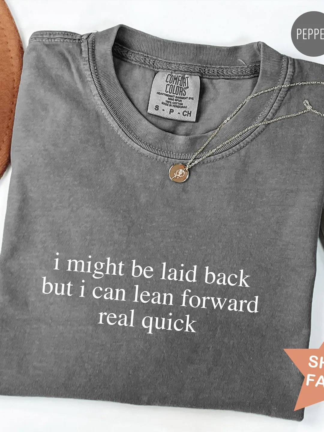 Sarcastic Graphic Tee: Trendy Funny Shirt (Comfort Colors®, Unisex)