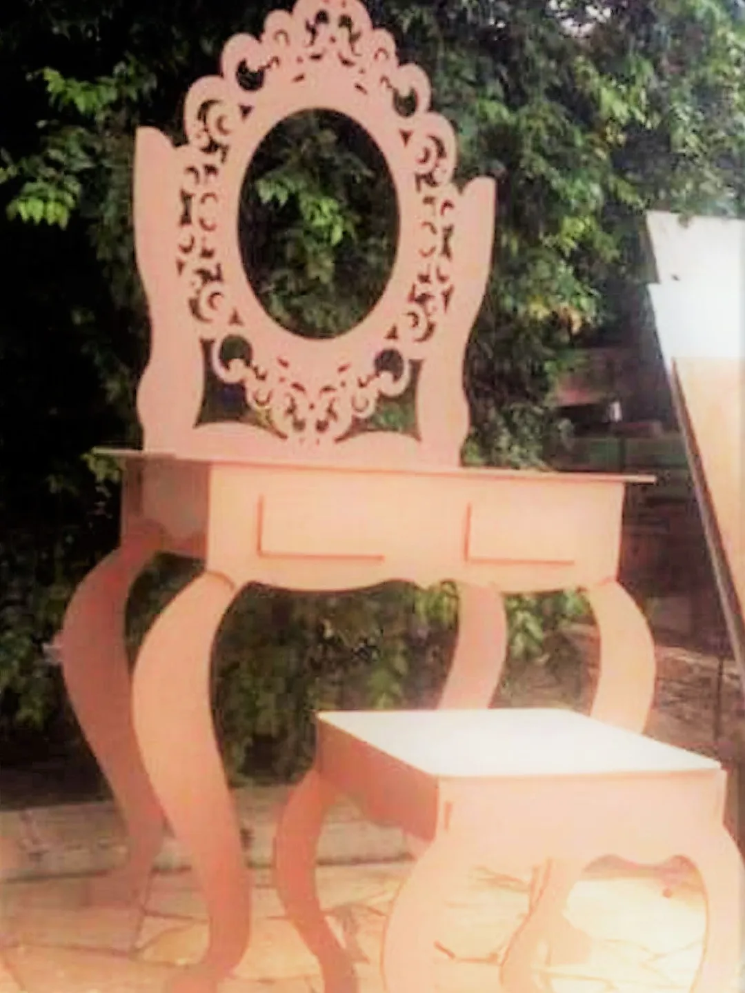 Digital Template Cnc Router Files Cnc Dressing Table Files for Wood Laser Cut Pattern