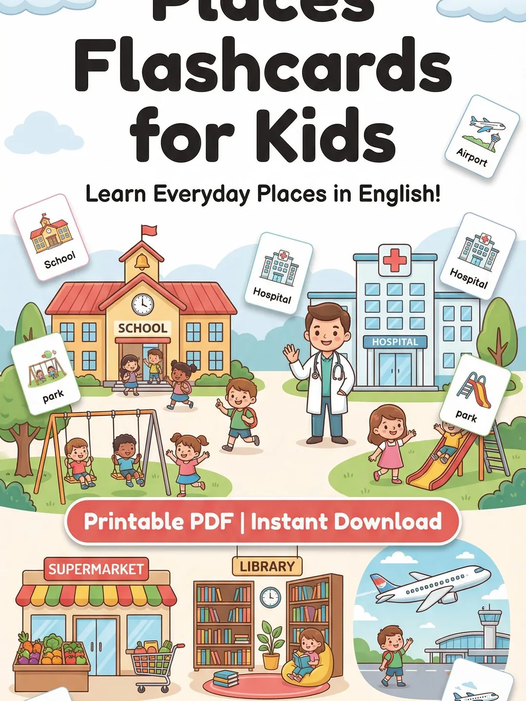 Emotion Flashcards for Kids – Printable Feelings Cards