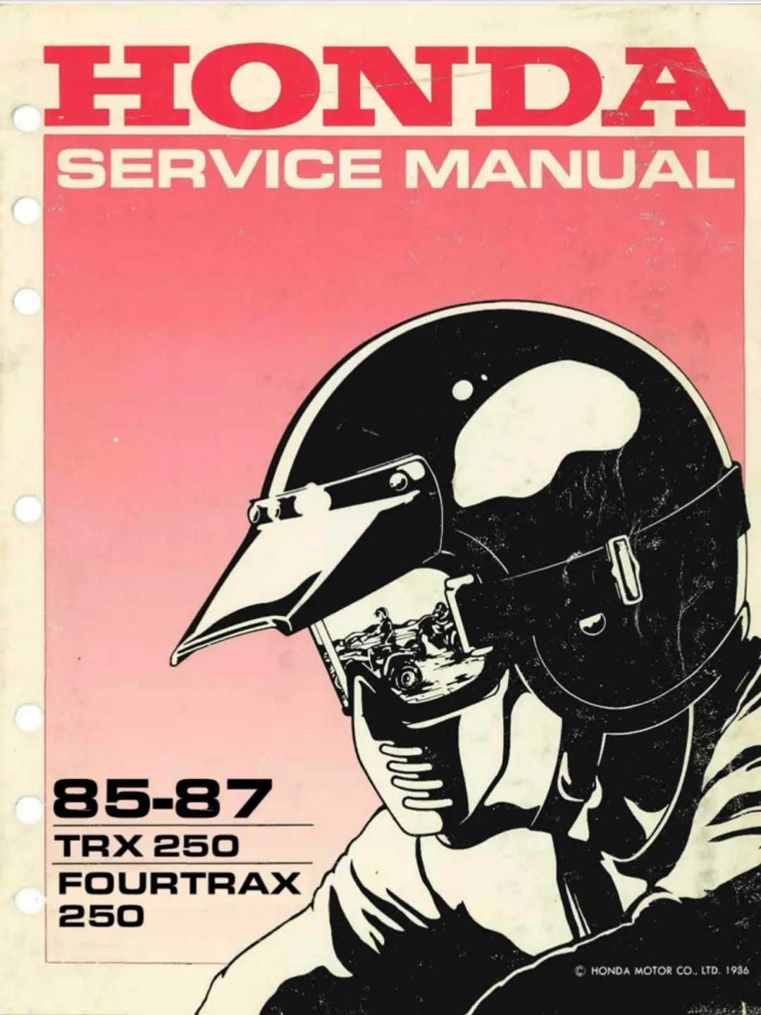 HONDA CMX250 Rebel 250 Service Repair Manual