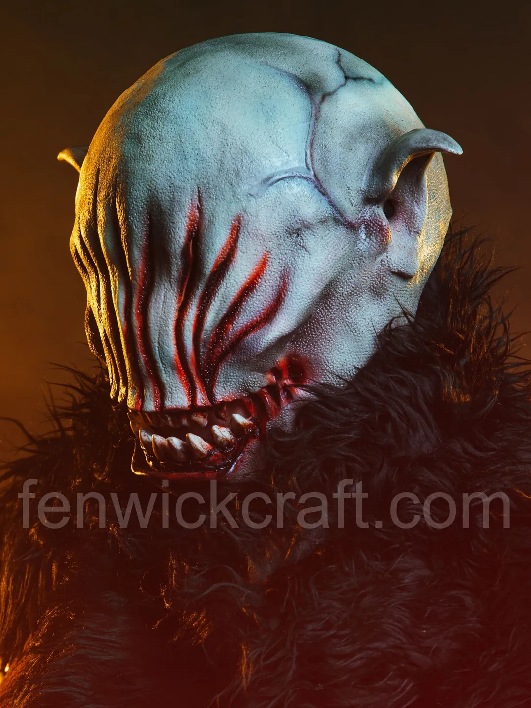 The mask of the Myrddraal from the book Wheels of Time