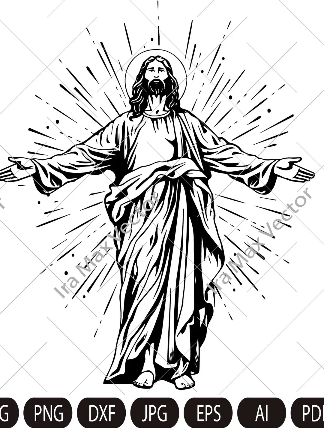 Jesus SVG, Jesus svg, Jesus risen, Christian SVG image, Christian SVG, faith svg, Bible svg, God svg, scripture svg, jesus cut files