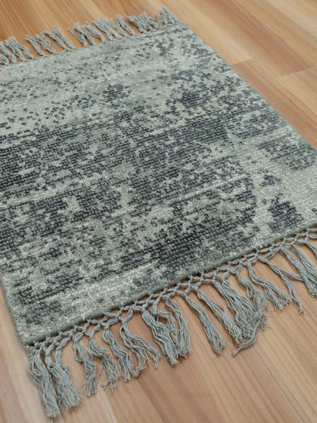 Large Area Textured Rug Large Area Rugs 9x12 Gray Wool and Silk: Modern Moroccan Neutral ...