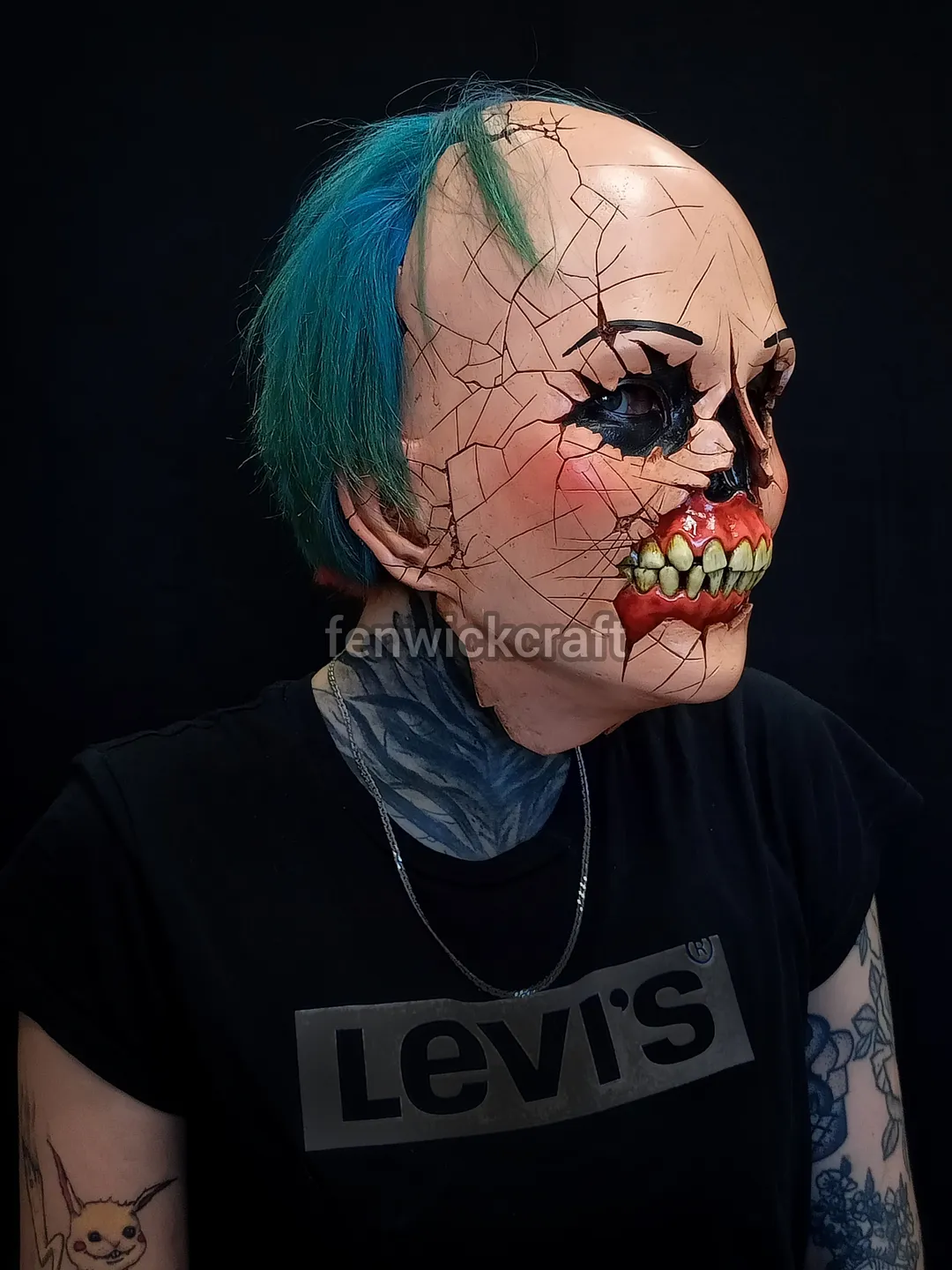 Beige Doll Mask/Beige Zombie