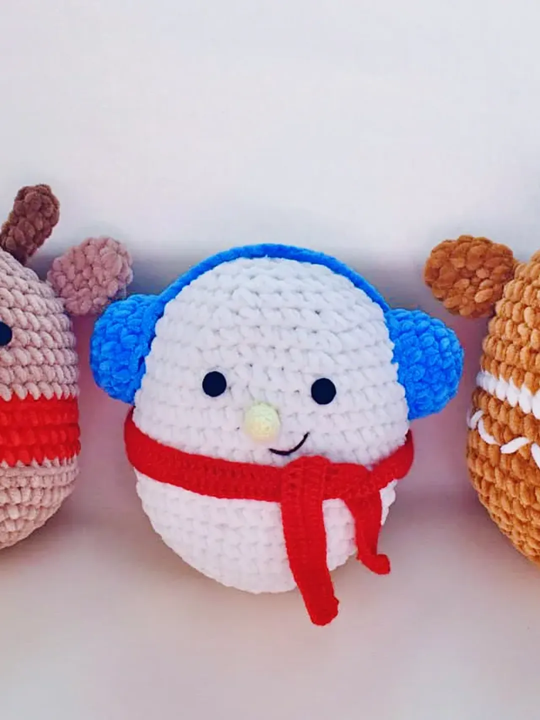 Crochet Christmas plushies pattern Pattern bundle Amigurumi Christmas pattern Crochet Xmas decorations pattern Christmas ornament
