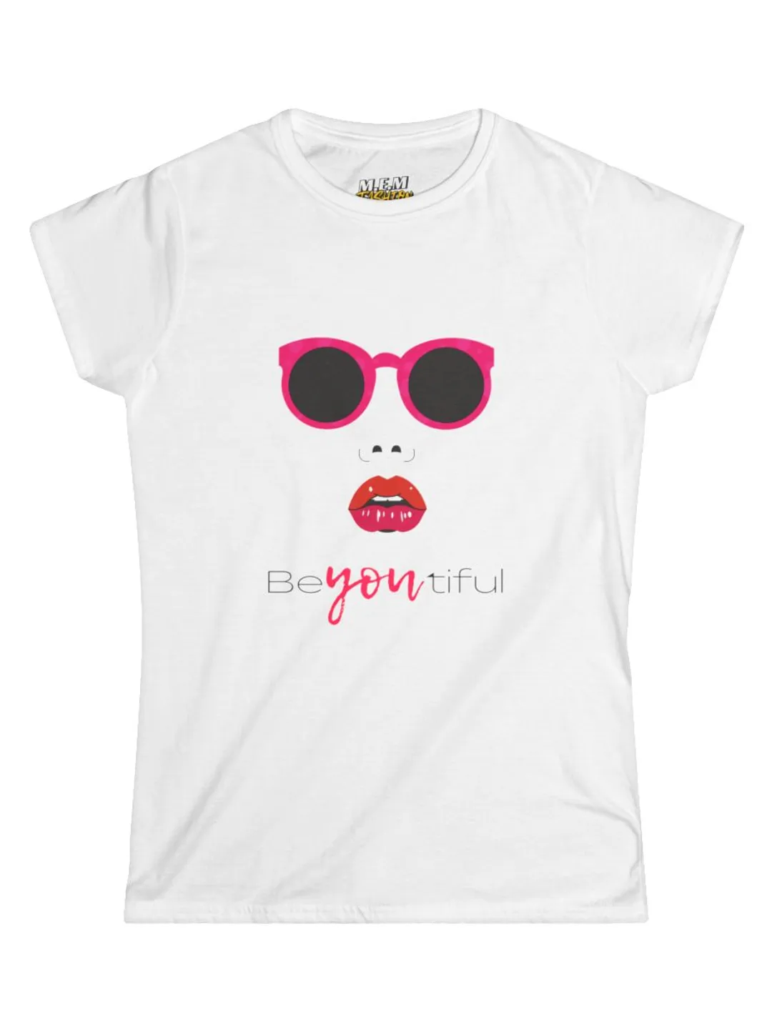 Plain White Tee | Blank Mockup Shirt, Women's Tee
