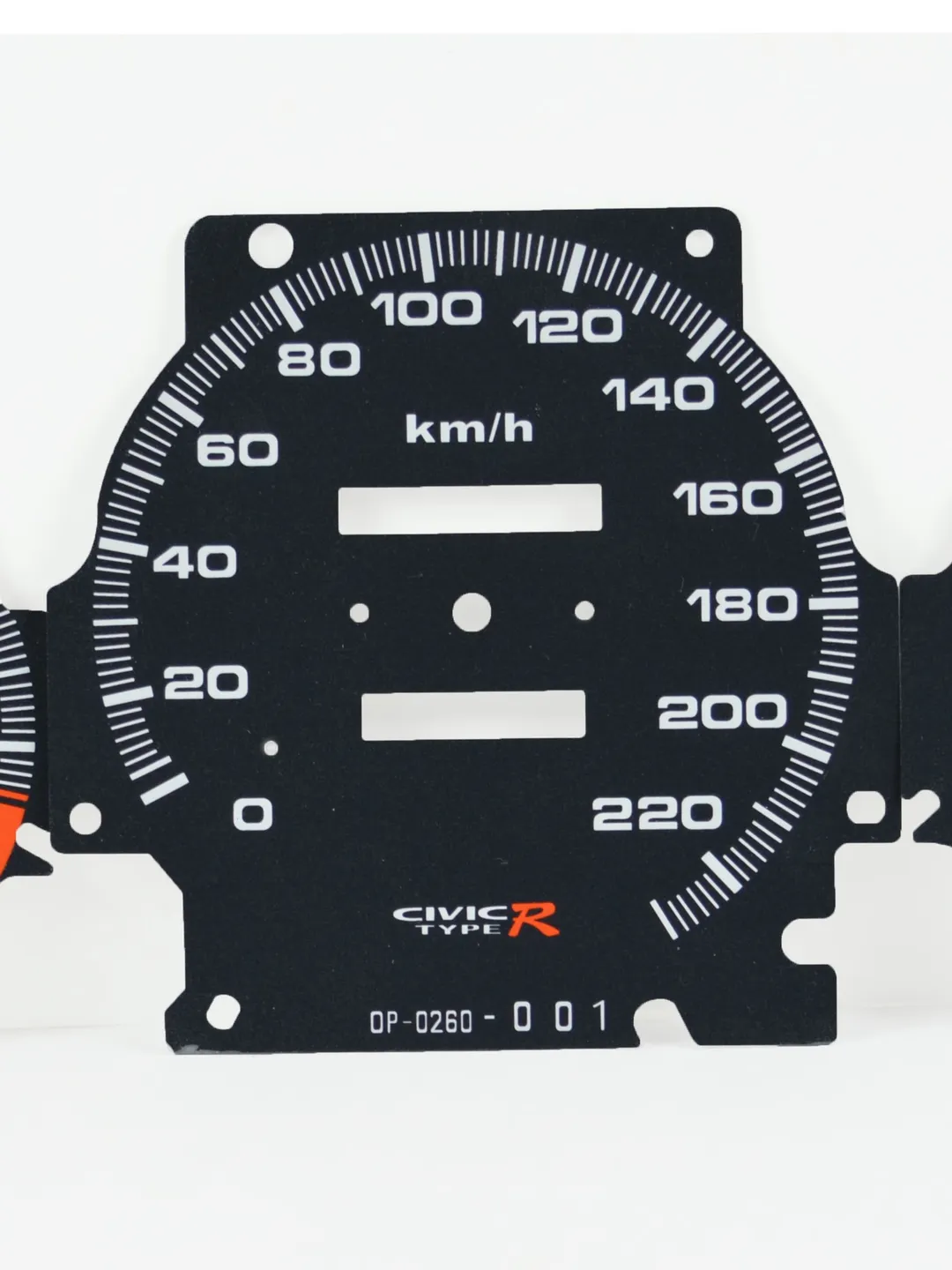 Gauge Faces Overlay kit Spoon style for Honda Civic Ek9 Type-R gauge ...