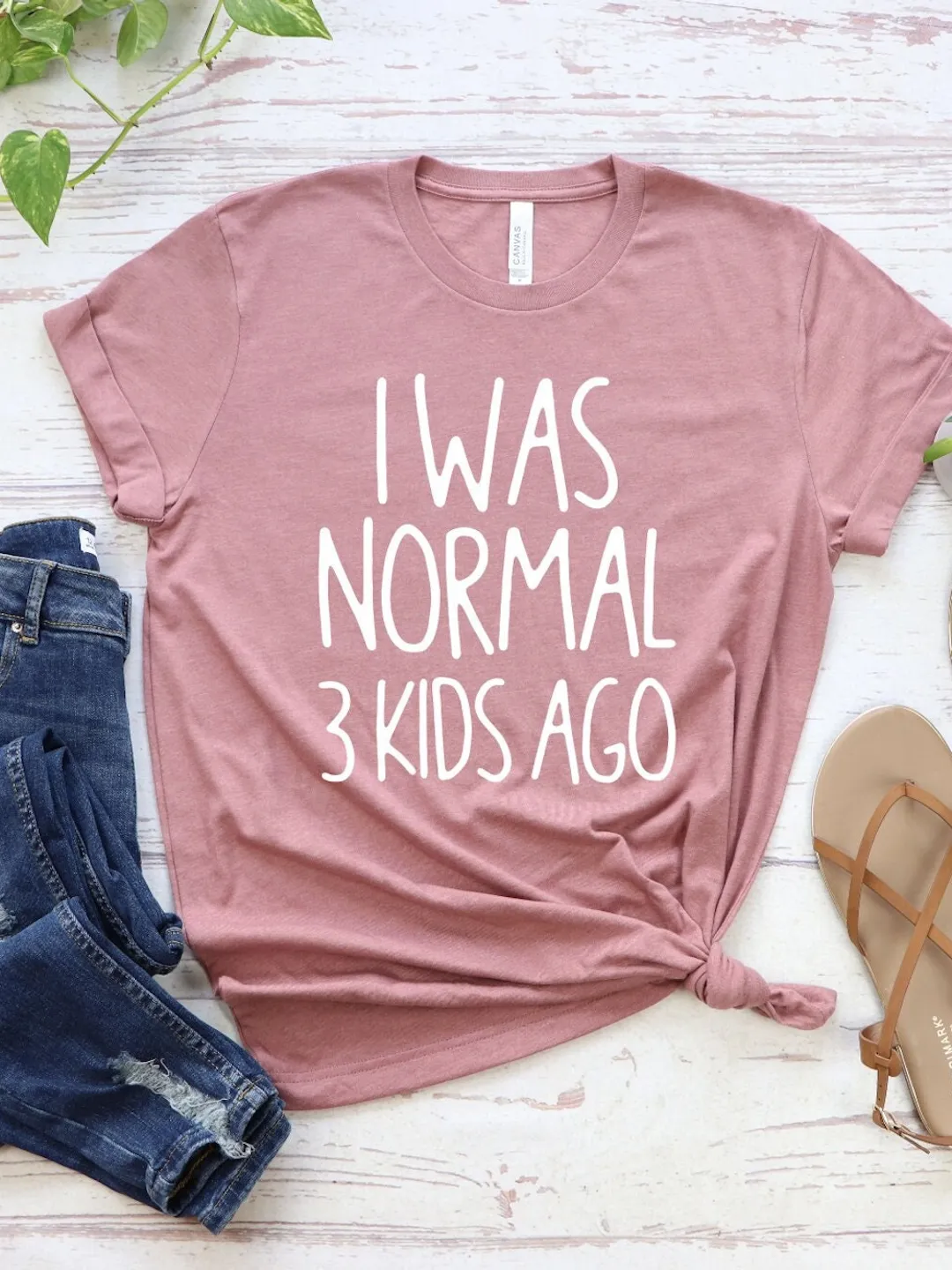 I Was Normal Shirt Three kids ago, Women, Gift for Mom, Mom Life T-shirt, Funny Mom Shirt, Tired Mom Tee, Cute Mom Shirt, Sarcastic Mom Tee