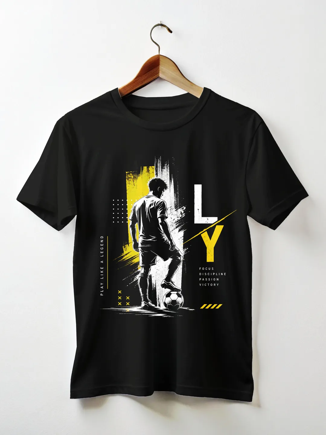 Soccer Player Shirt Design