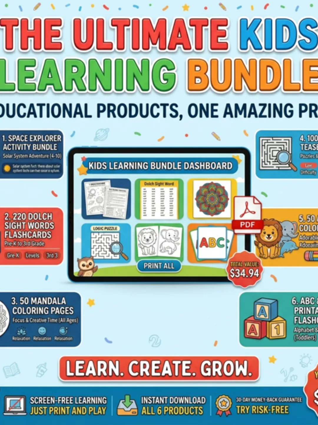 Kids Learning Mega Bundle — All 6 Educational Products (Save 41%)