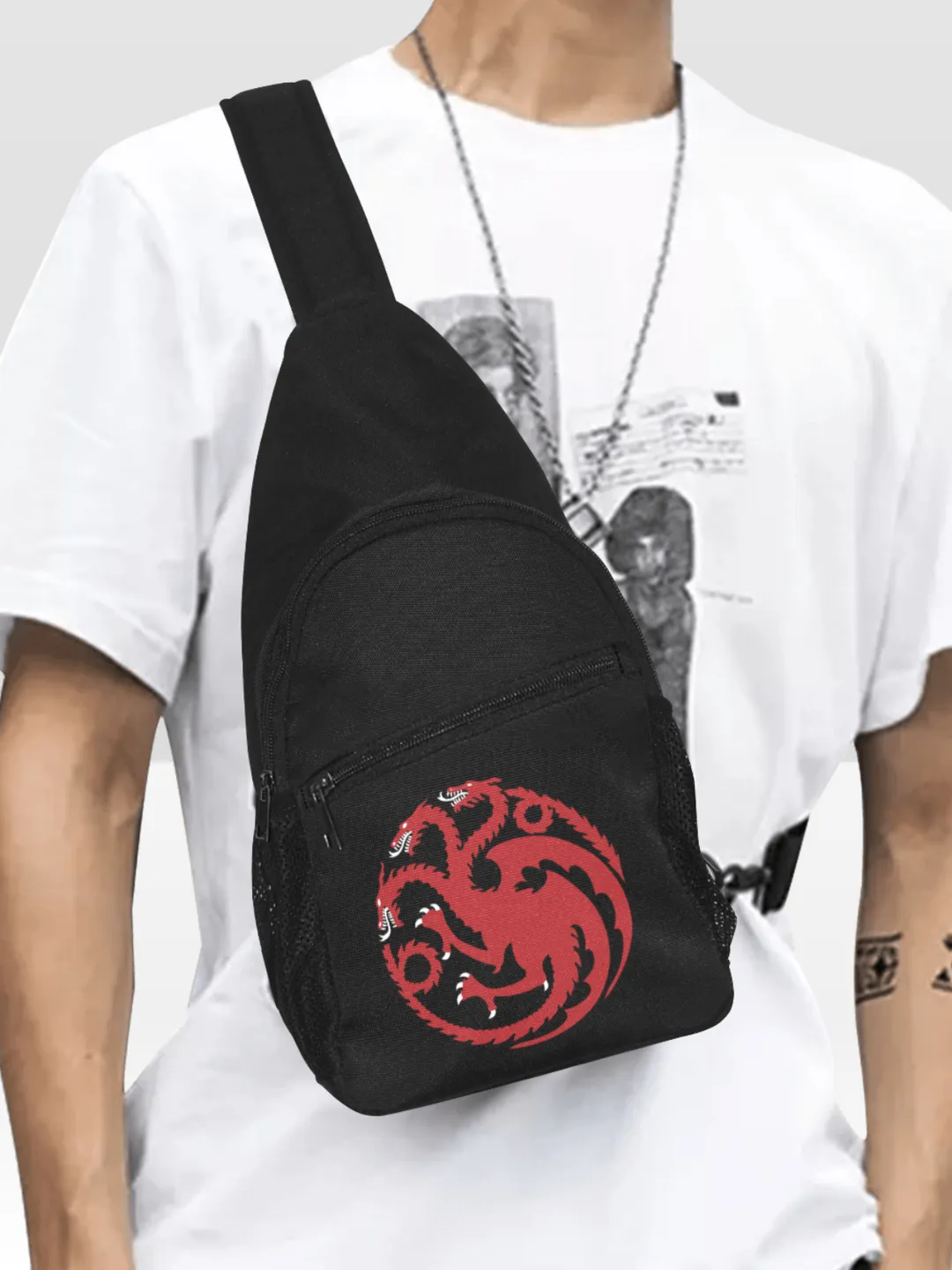 Targaryen Dragon Chest Bag