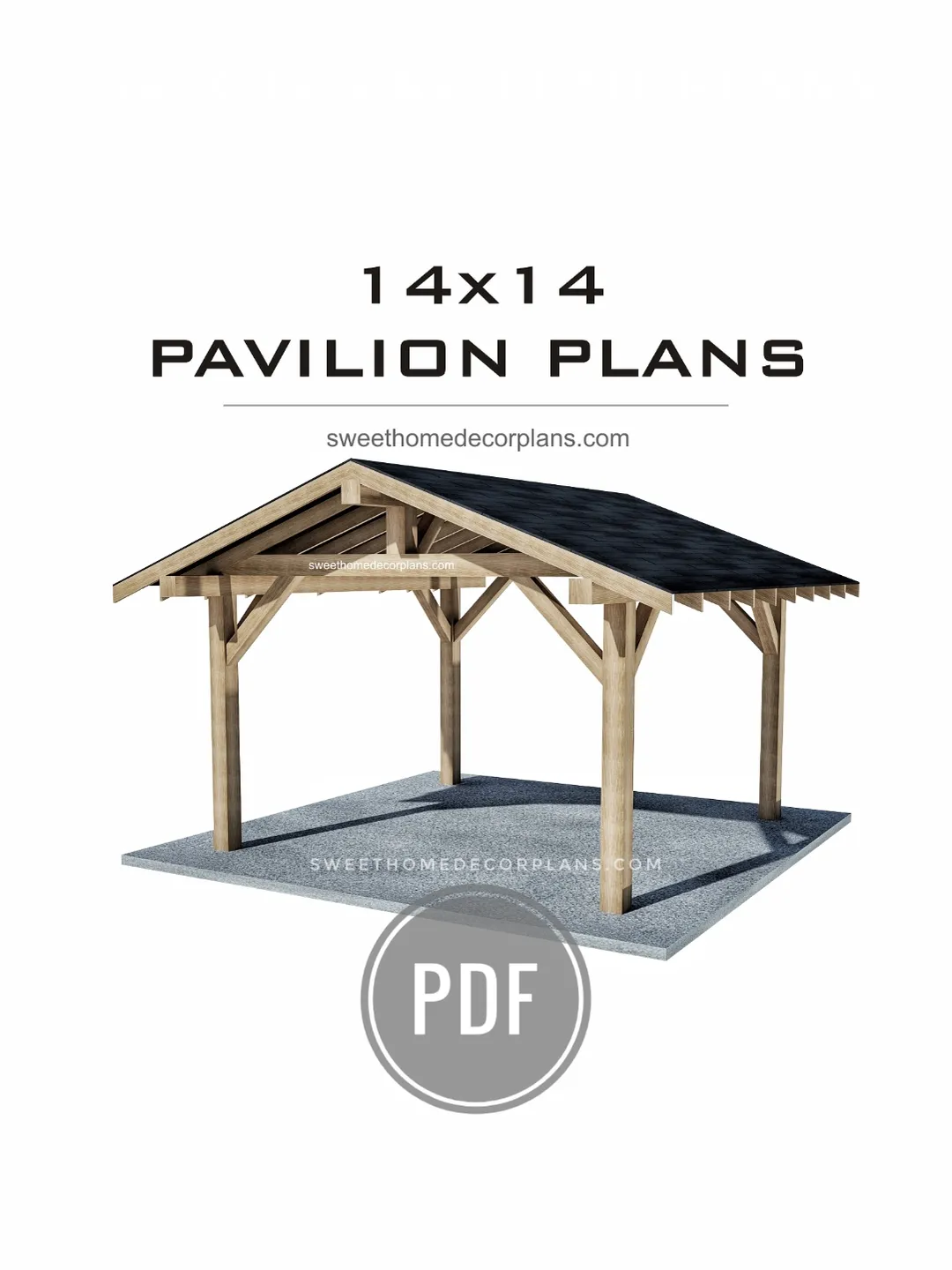 Diy 20 x 30 Gable Pavilion Plans pdf. Double carport plans. Wooden ...