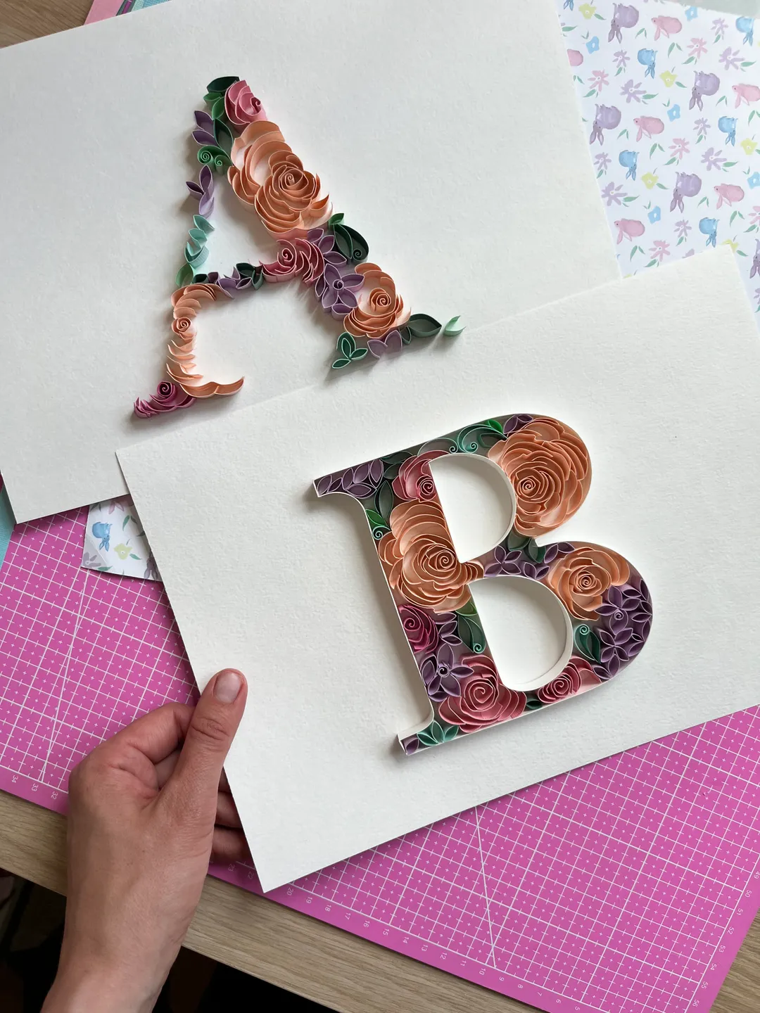 Quilling Pattern Script Set of patterns for Quilling