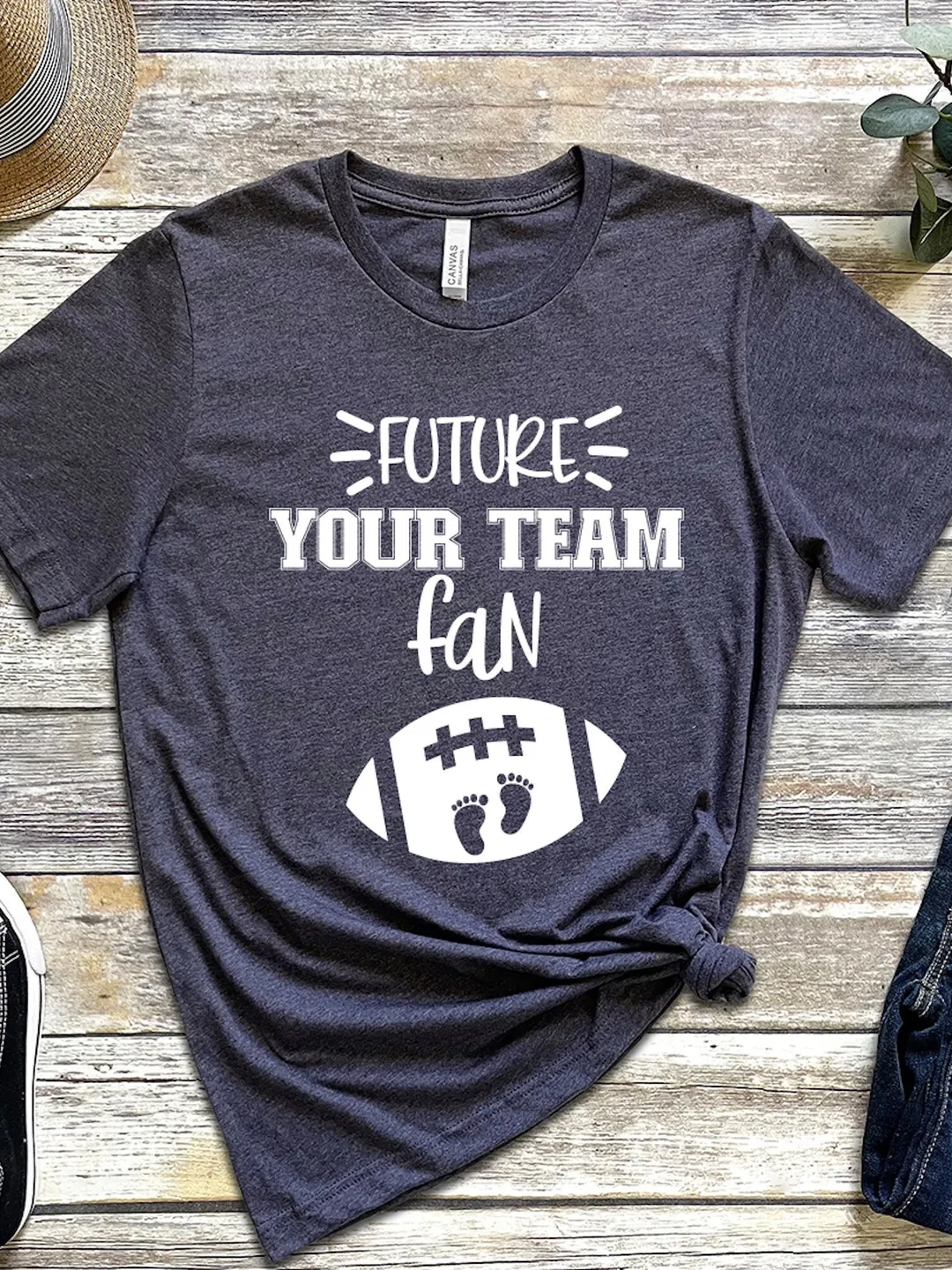 Football Pregnancy Shirt - Football Pregnancy Announcement Shirt - Fall Pregnancy Shirt - Maternity - Thanksgiving Pregnancy Shirt