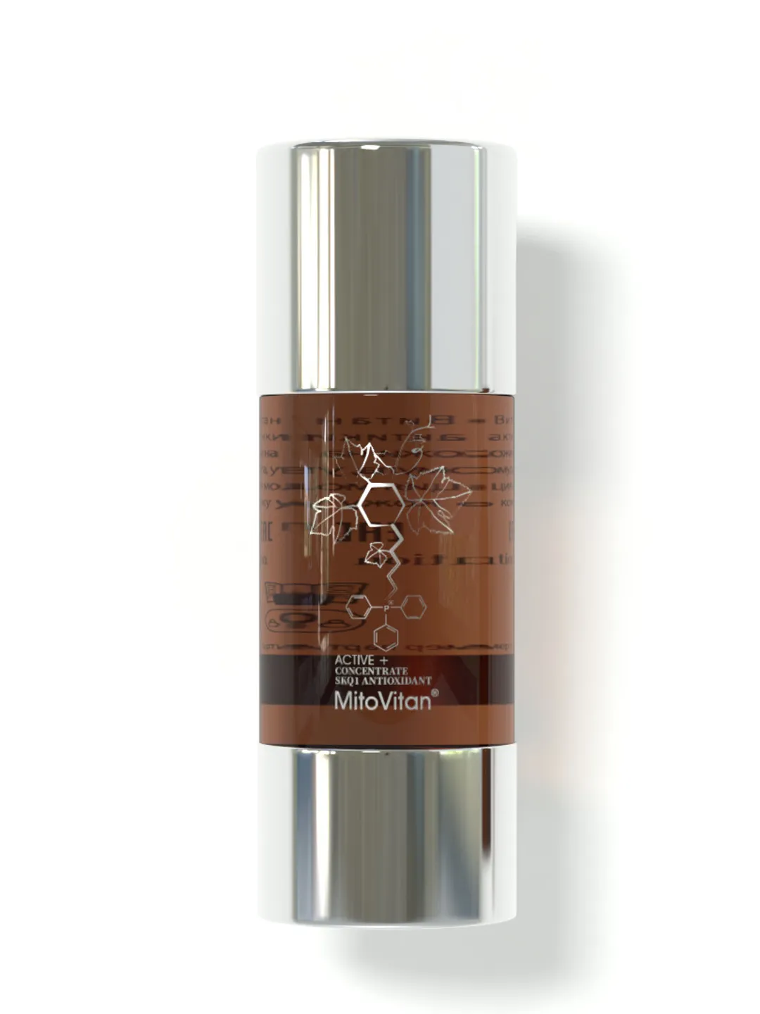MitoVitan Active+ Antioxidant concentrate SkQ1 against wrinkles, age-related changes, irritations and dull skin tone, 15