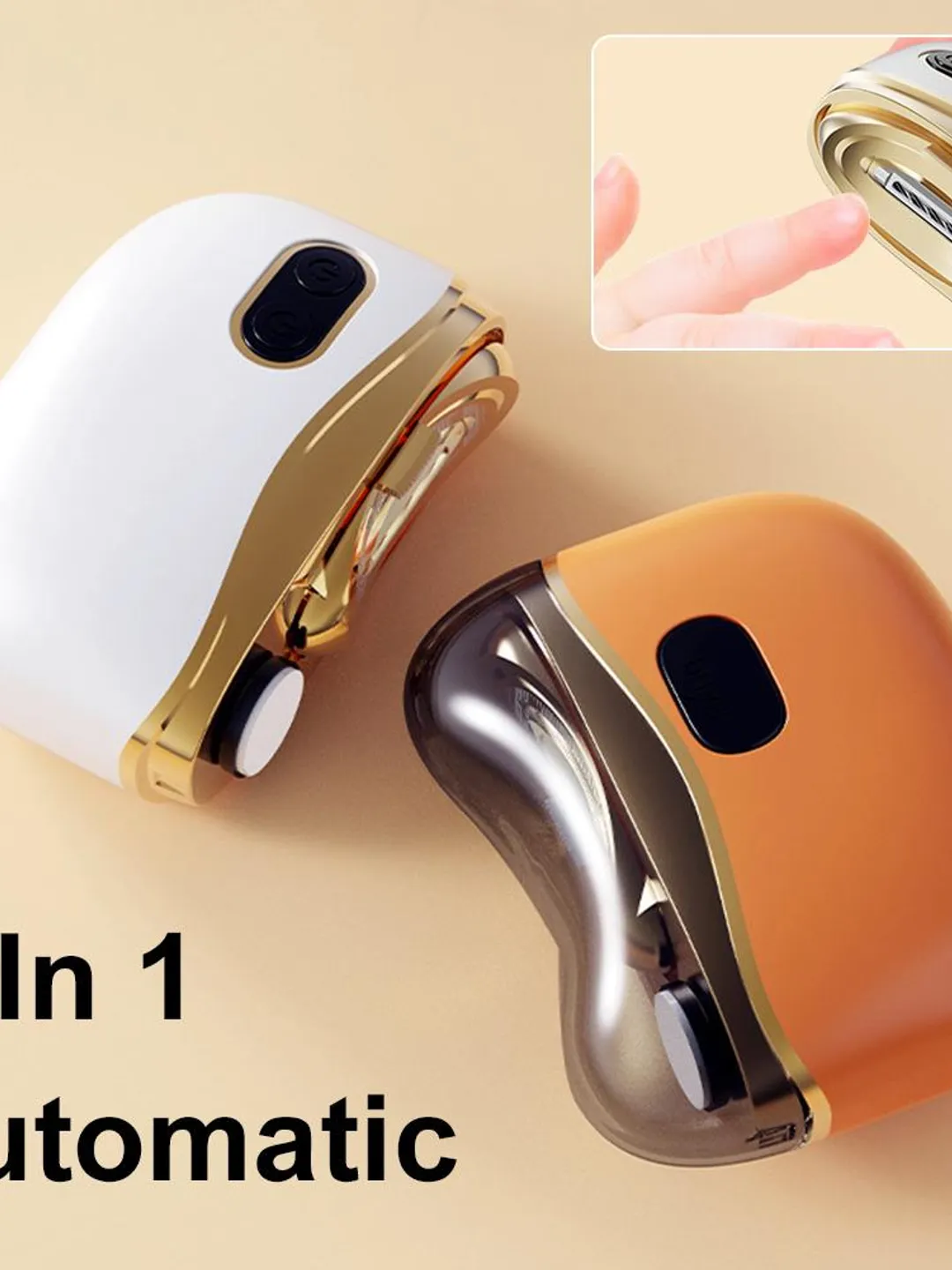 2-in-1 Safe Automatic Electric Nail File