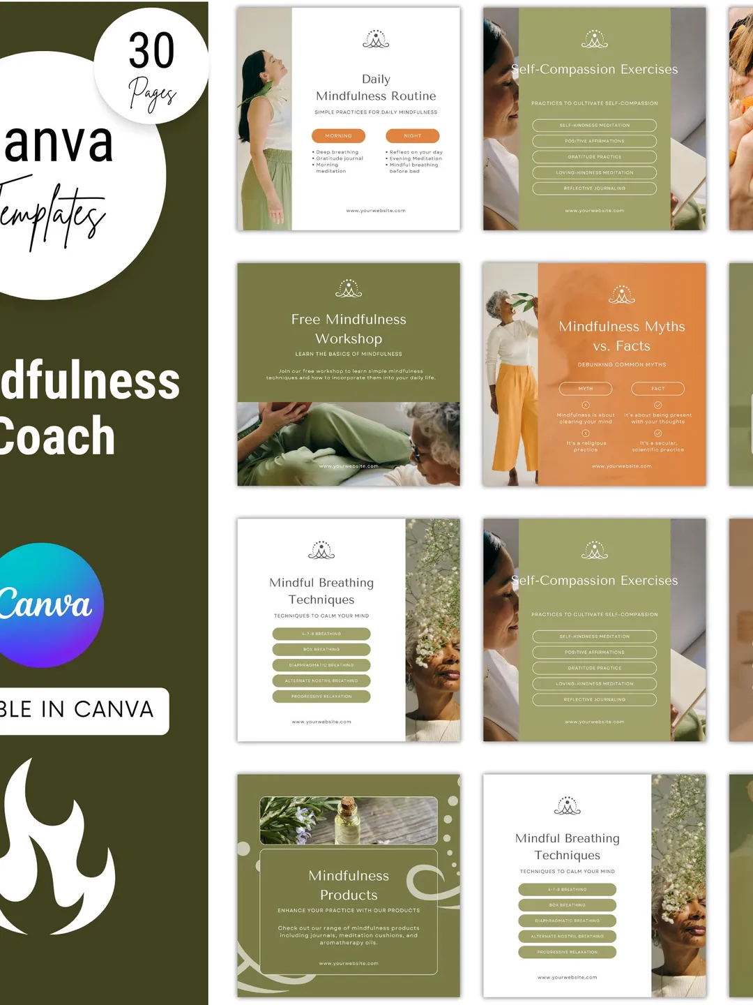30 Solar Company Social Media Templates | Canva Instagram Facebook Posts