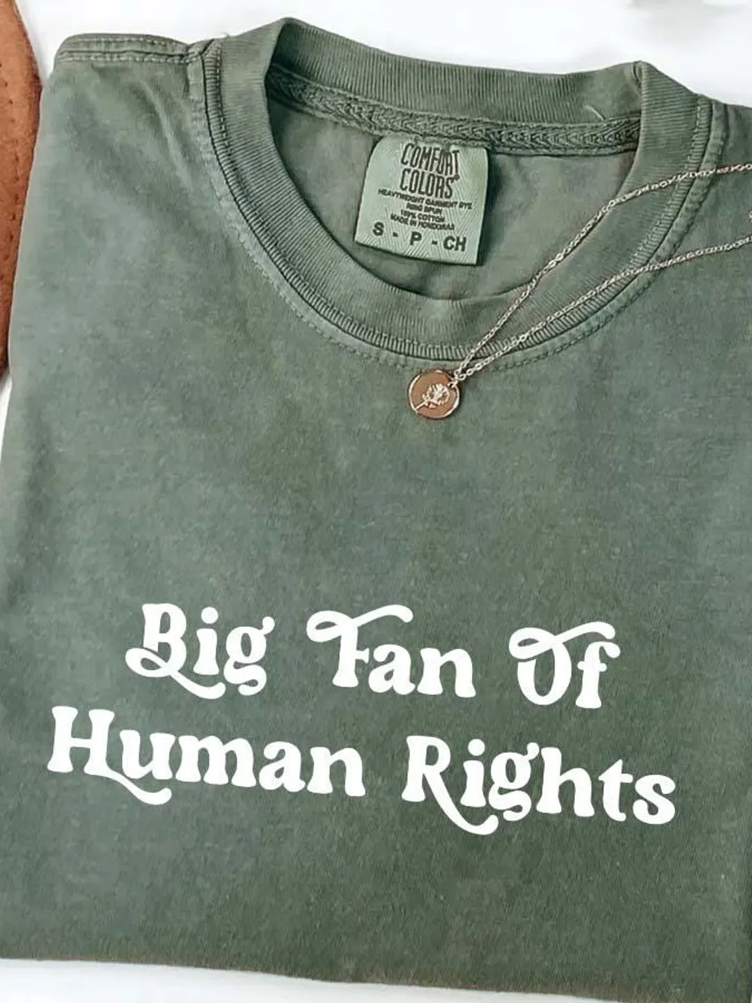 Human Rights Comfort Colors Tee: Political Activist Gift