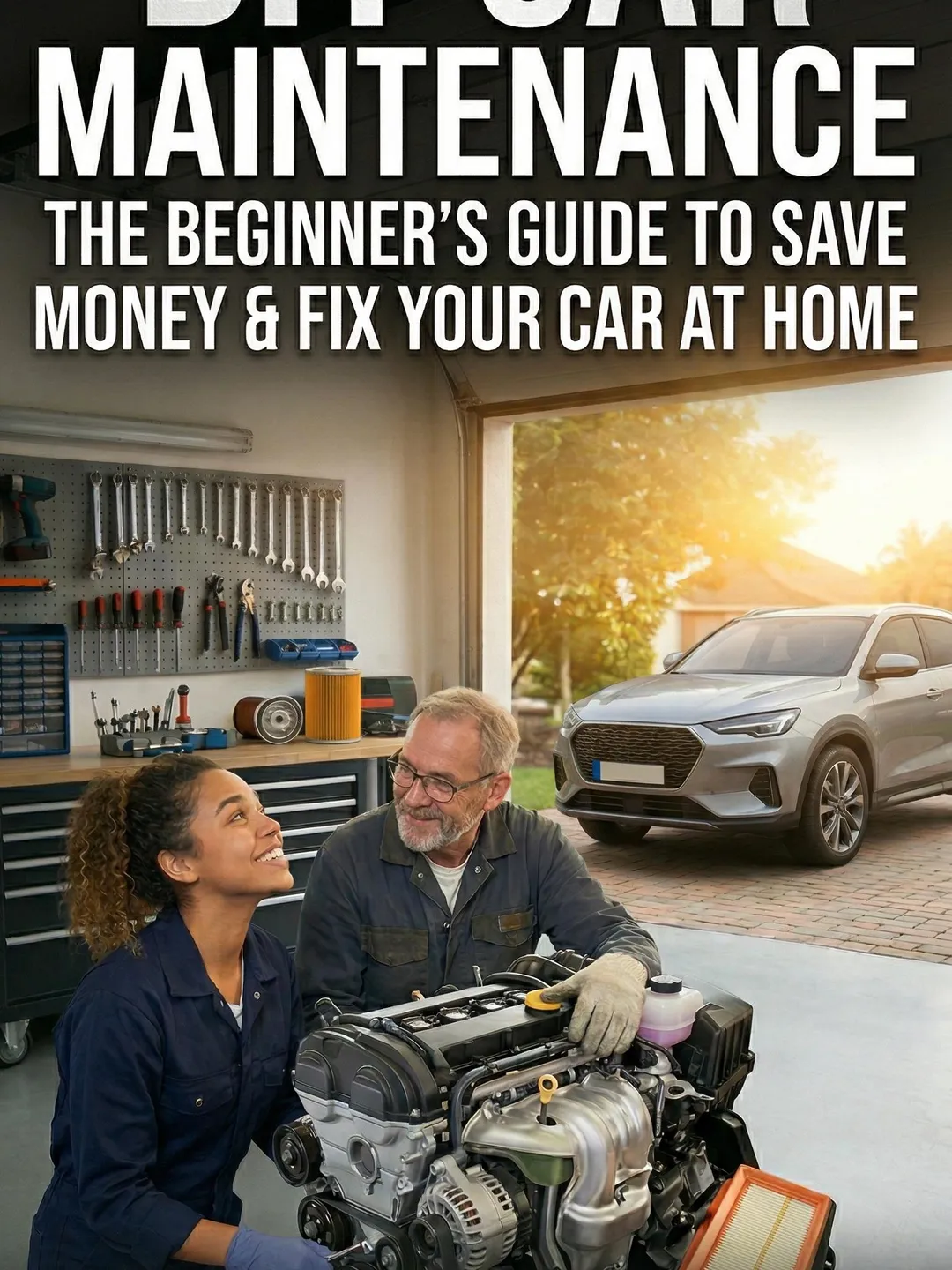 DIY Car Maintenance Guide | Beginner Auto Repair, Log Book (Digital PDF)