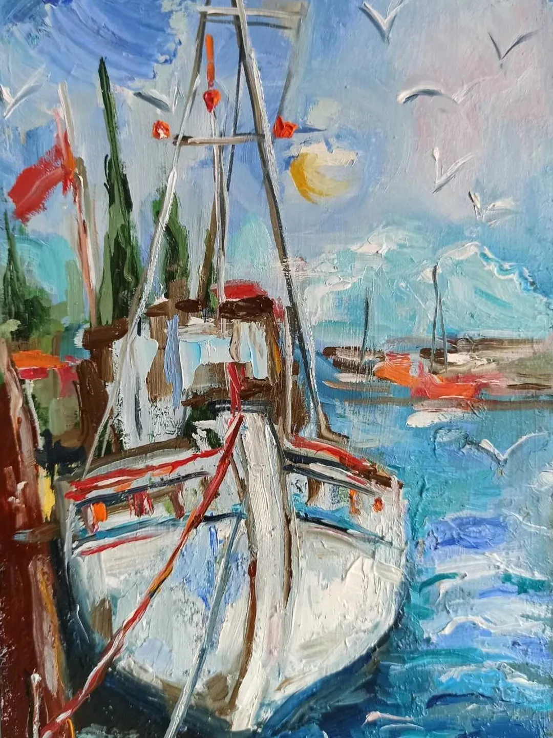 Longboat (8 x 12 inches)