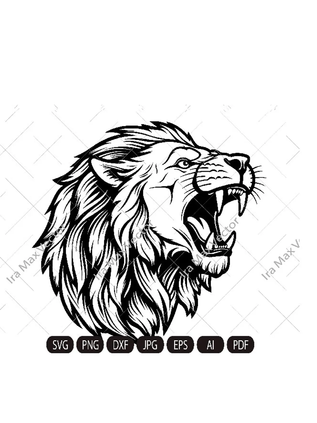 Lion Face svg / Lion Head svg / Lion svg / Lion King svg