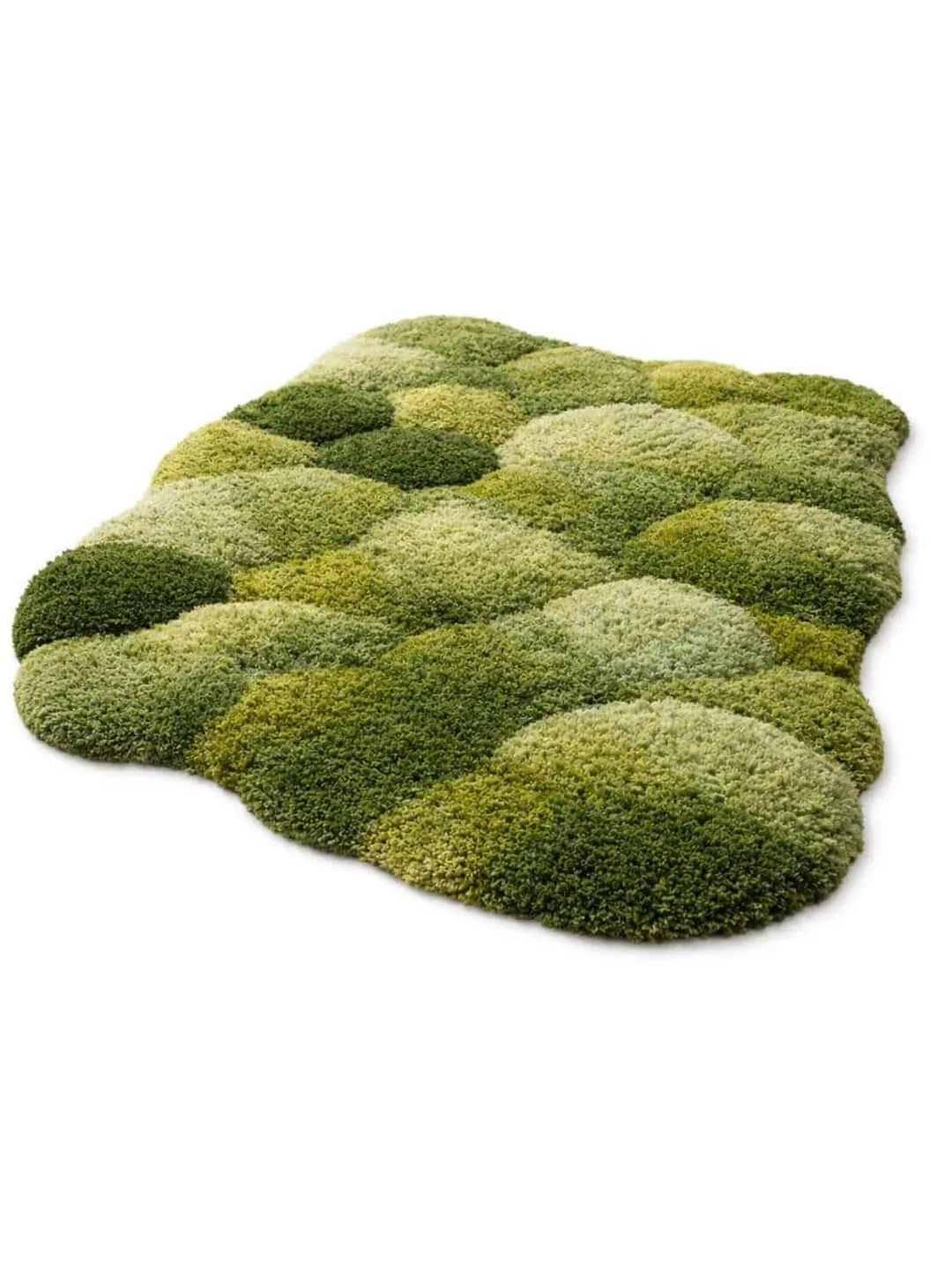 Green Moss Area Rug | Soft 3D Grass Texture Carpet for Living Room ...