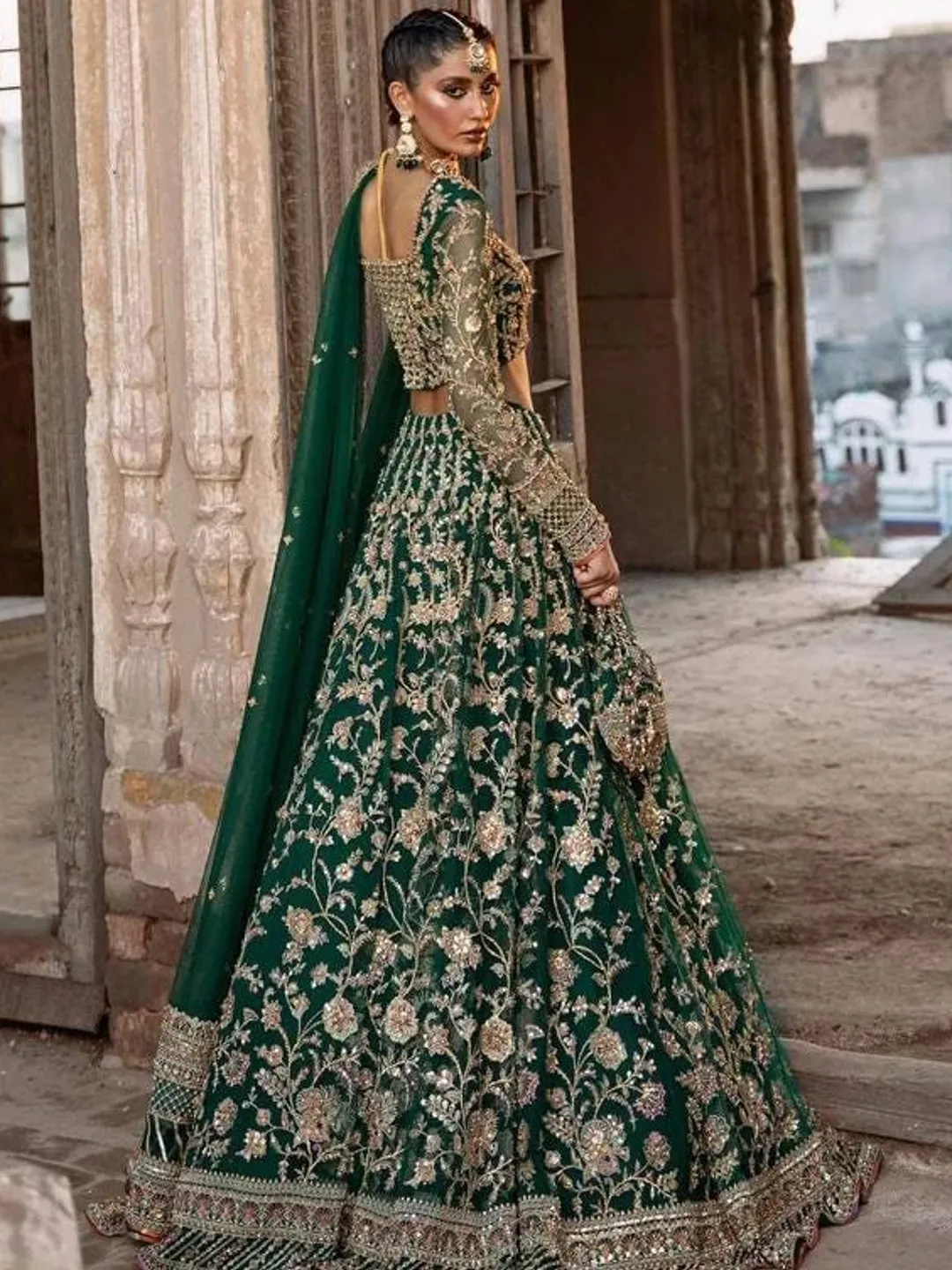 sage green nikkah dress Wildflower Wonder Dress, Green – Chic Soul main image 1