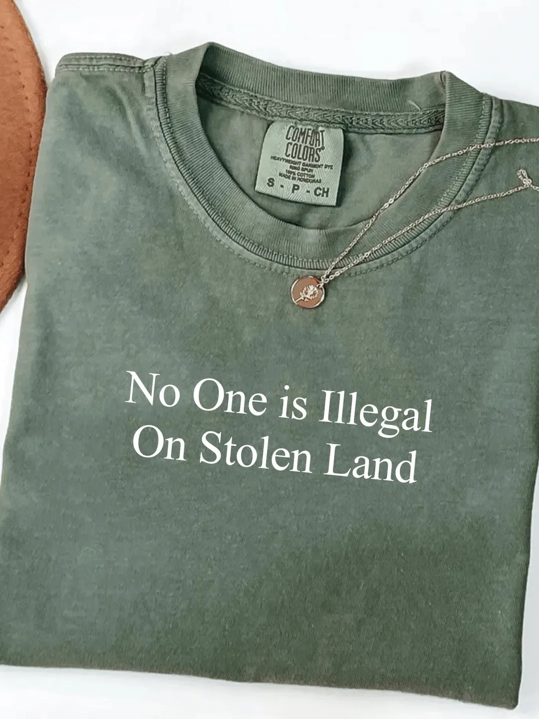 Comfort Colors Stolen Land T-Shirt - Heavyweight Cotton Tee