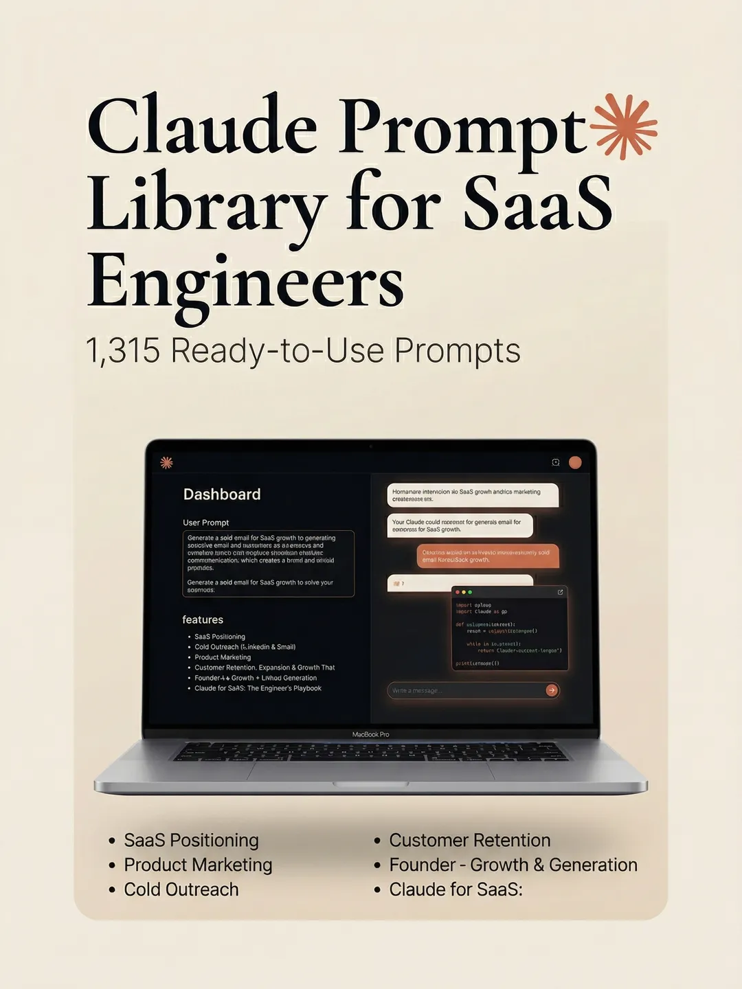 The Complete Claude Prompt Library for SaaS Engineers — 1,315 Prompts