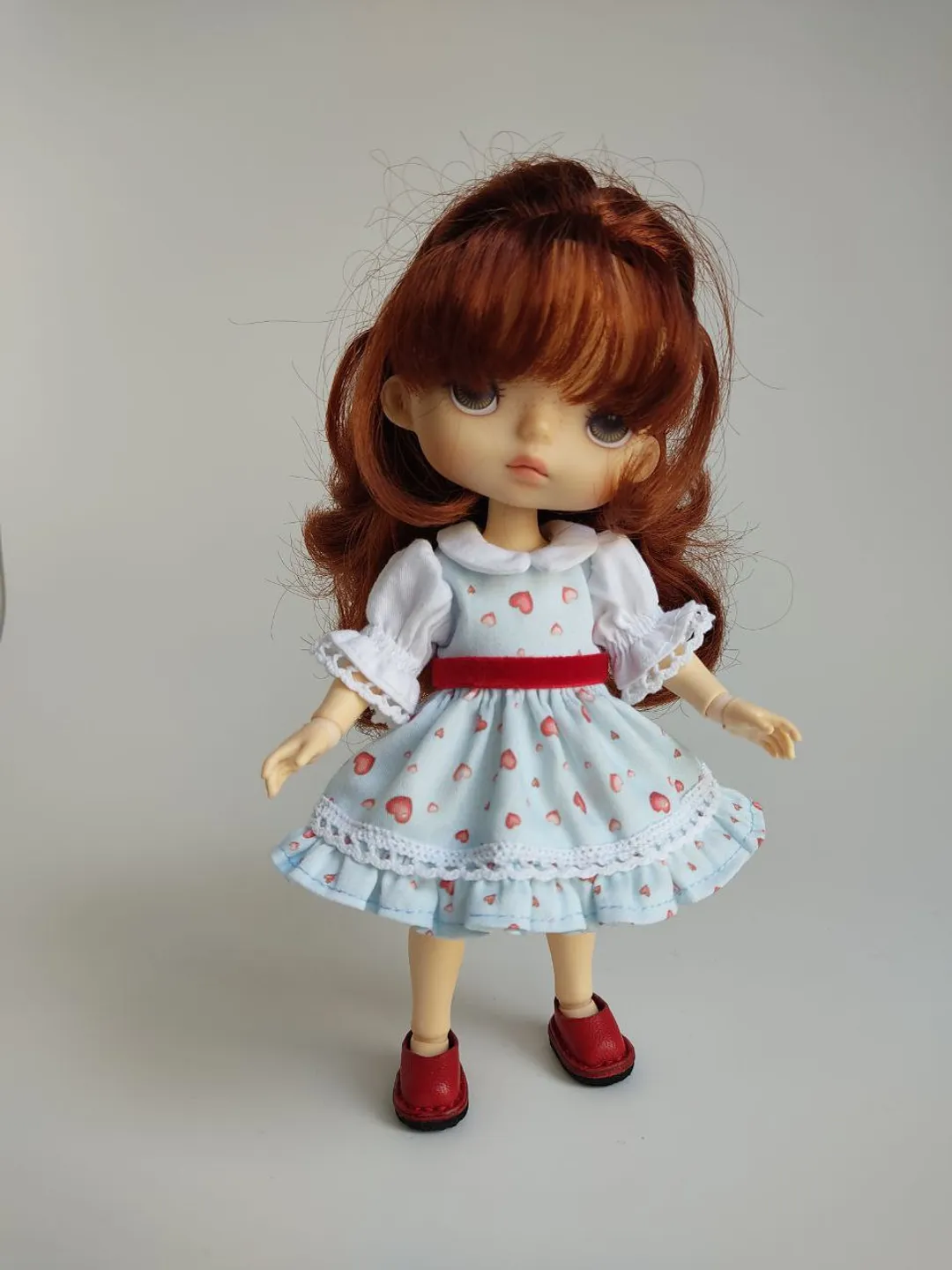 PDF sewing pattern for Xiaomi Monst dolls.