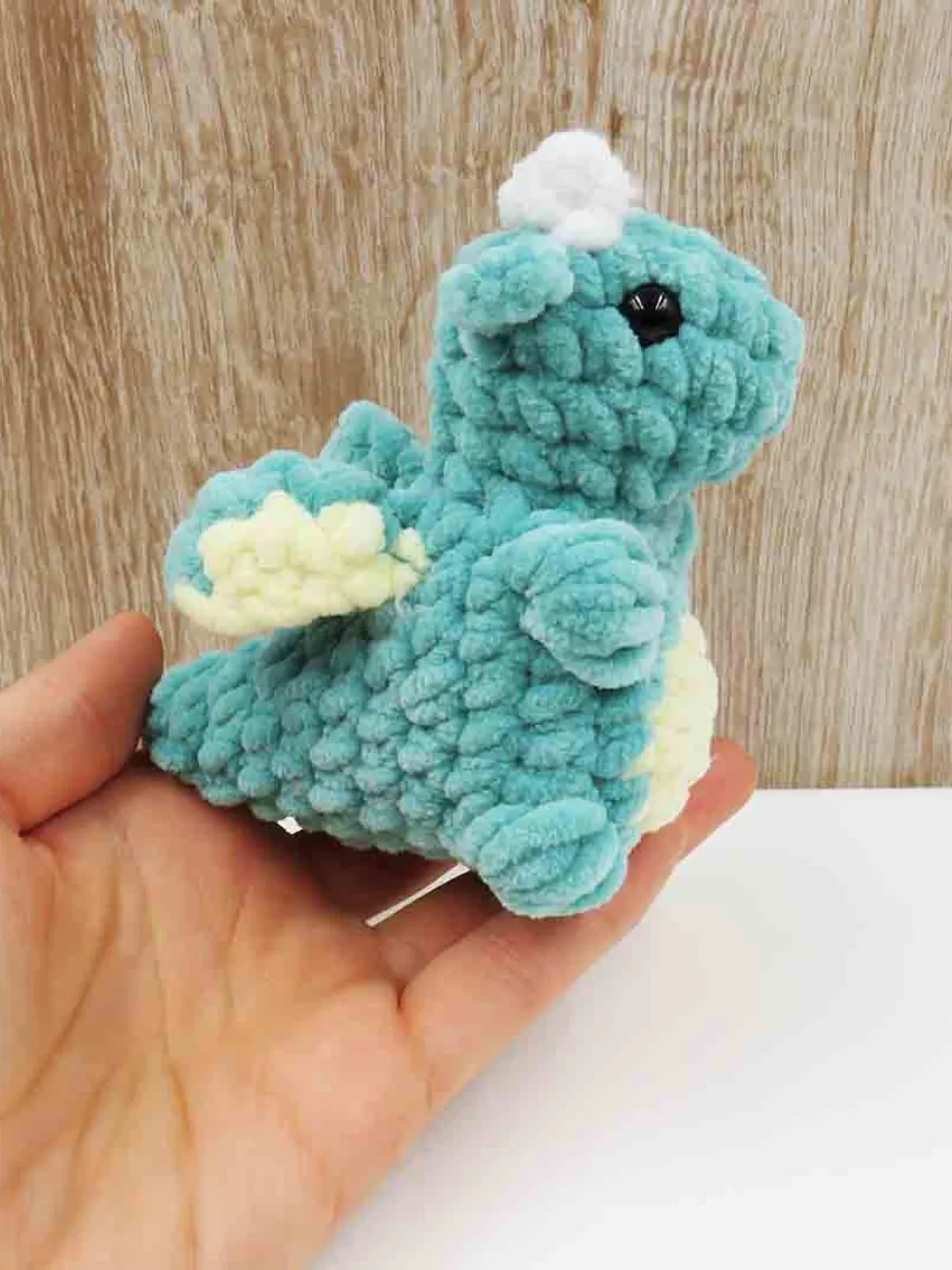 Crochet Pattern Dragon. DIY Amigurumi Toy Crochet Pattern, PDF file digital download. Video Pattern.
